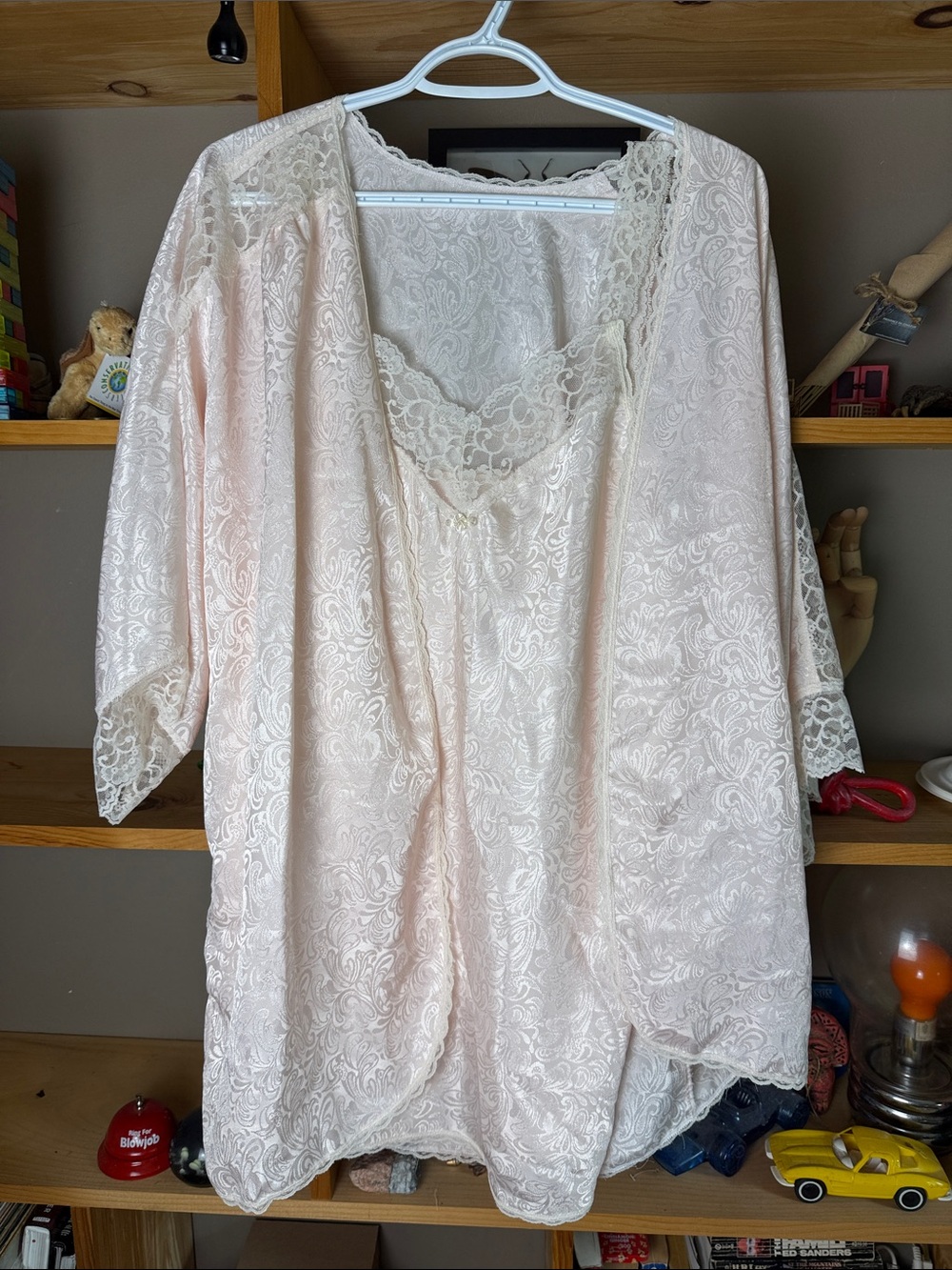 Vintage 2 Piece Nightgown Set